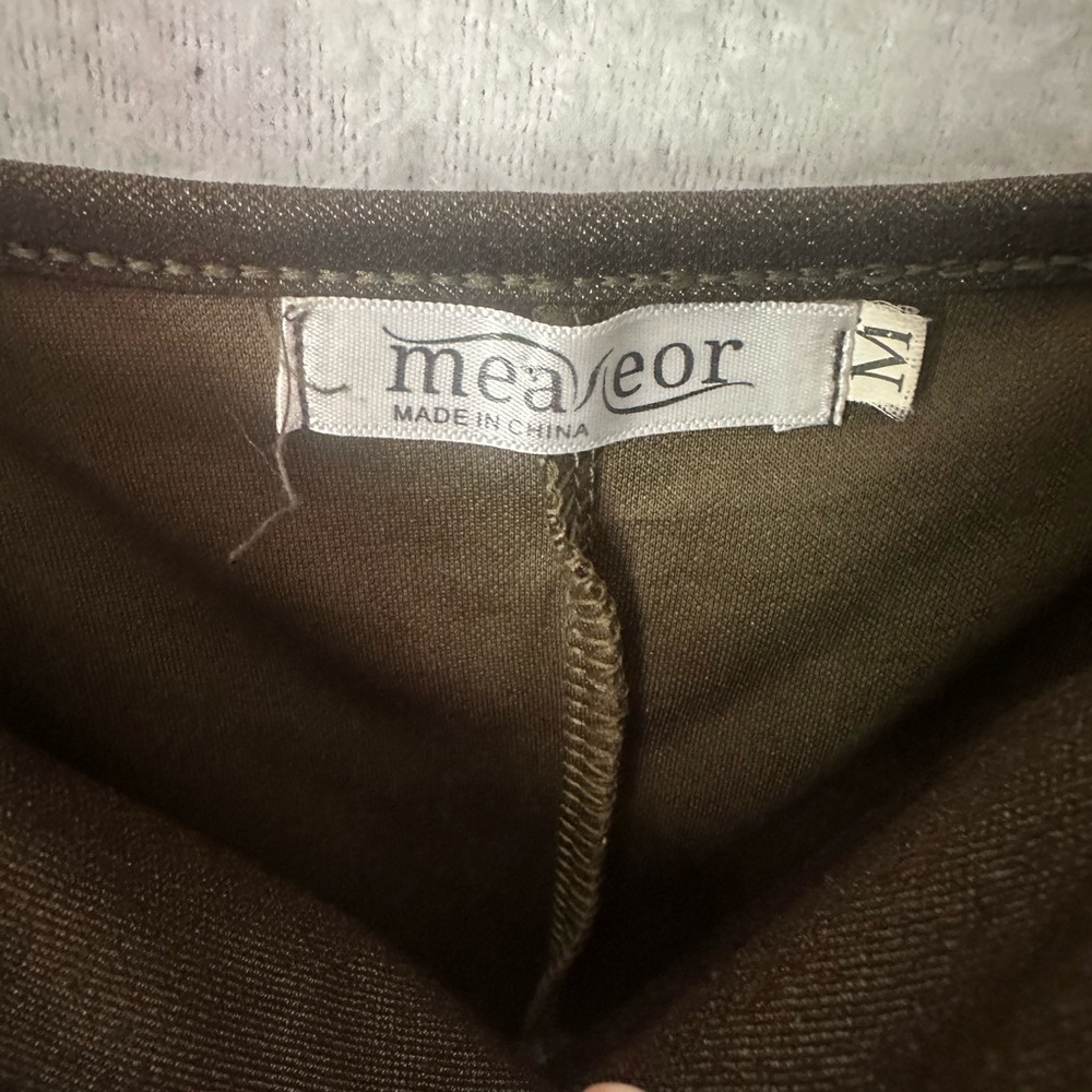 Meaveor metallic green/brown Dress - Picture 4 of 4